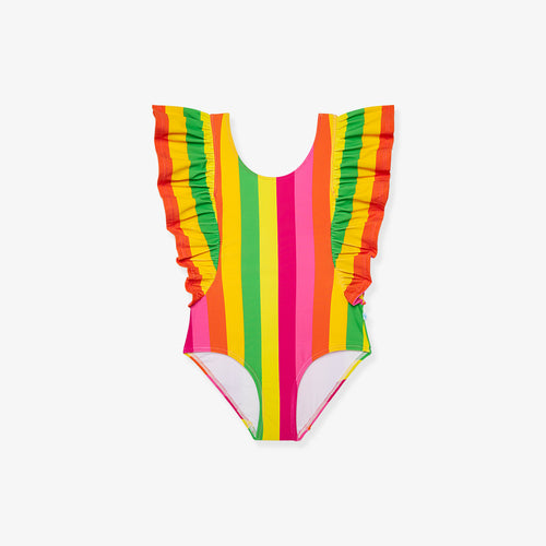 Lotte Flutter Sleeve One Piece Swimsuit