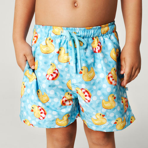 Rubber Ducky Swim Trunks