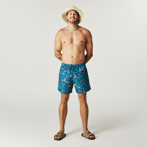 Svala Blue Men's Swim Trunks