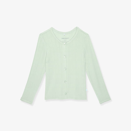 Surf Spray Pointelle Cardigan