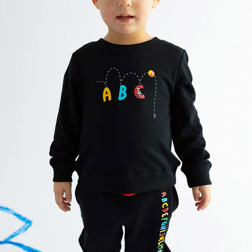 Dr. Seuss ABC French Terry Pullover Sweatshirt