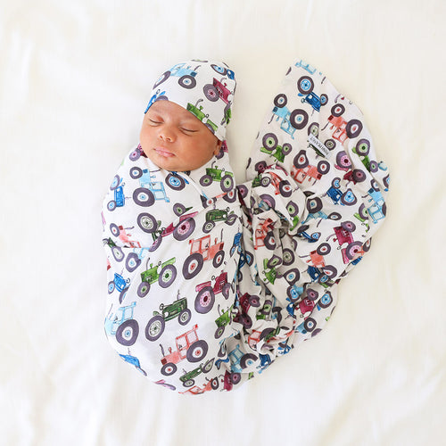 Jonny Swaddle Beanie Set