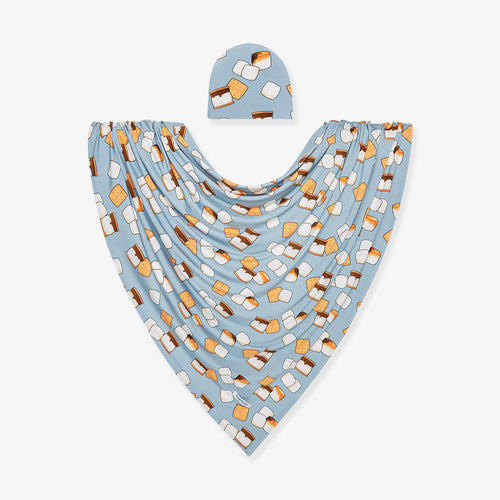 Marshal Swaddle Beanie Set