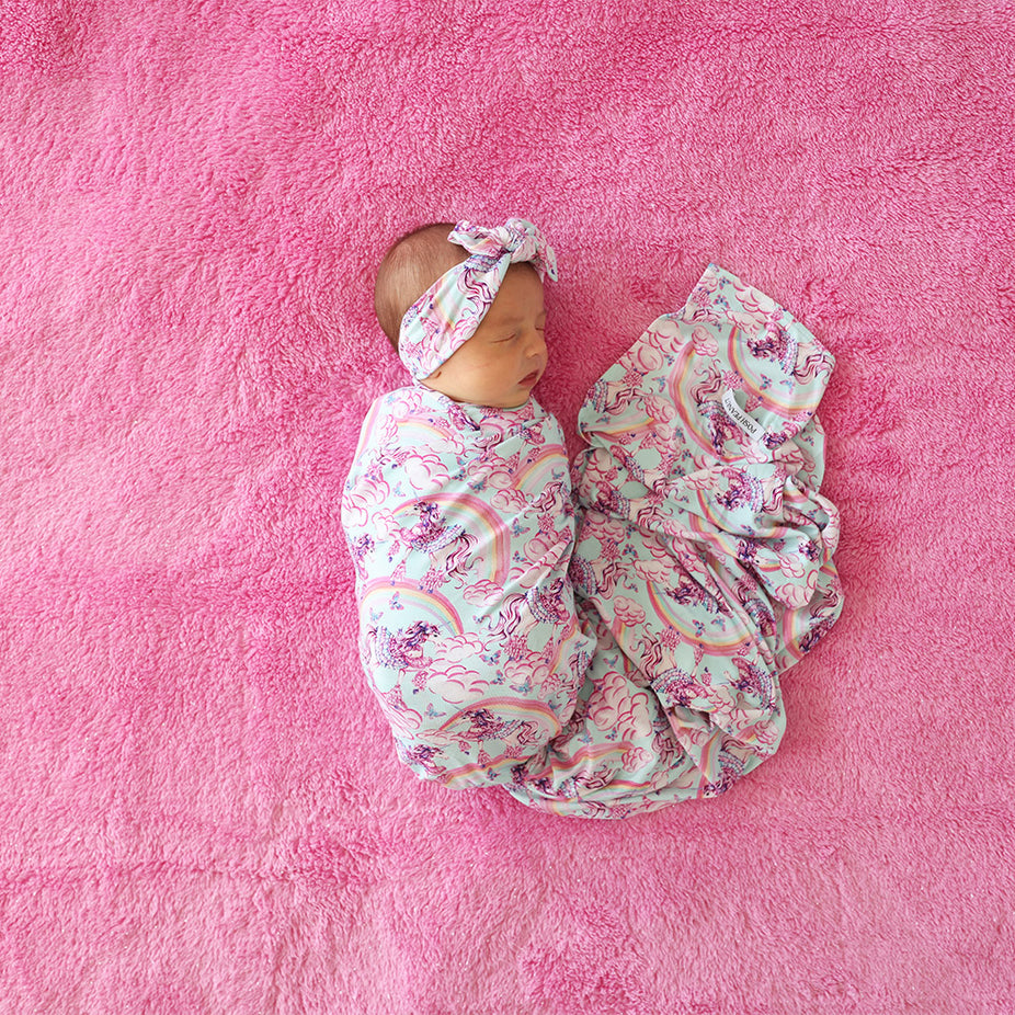 Cosette Swaddle Headband Set