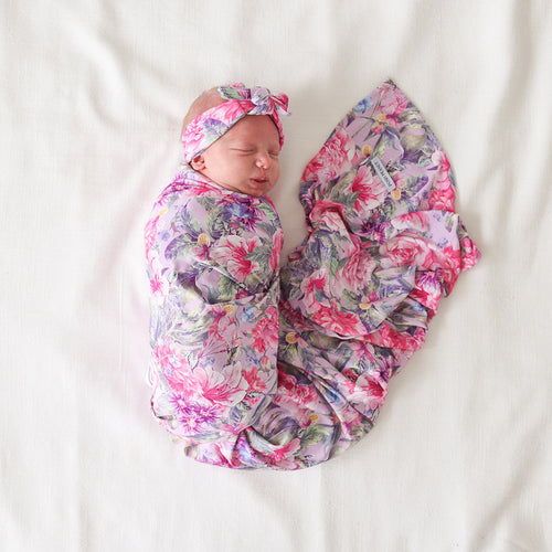 Ellery Swaddle Headband Set