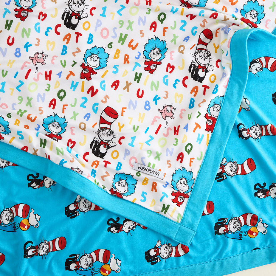 Dr. Seuss Good Fun & Cat in the Hat Luxette Patoo® Blanket