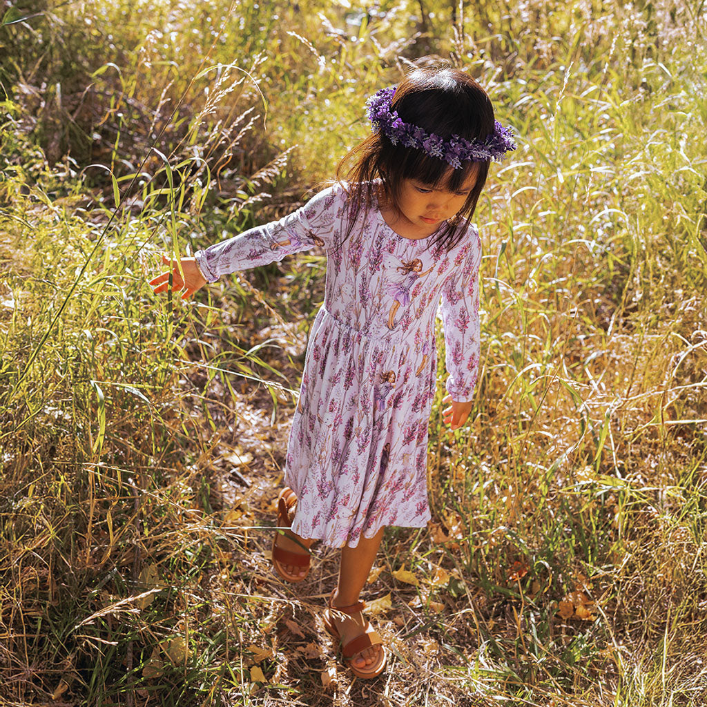 Lavender Fairy Twirl Dress