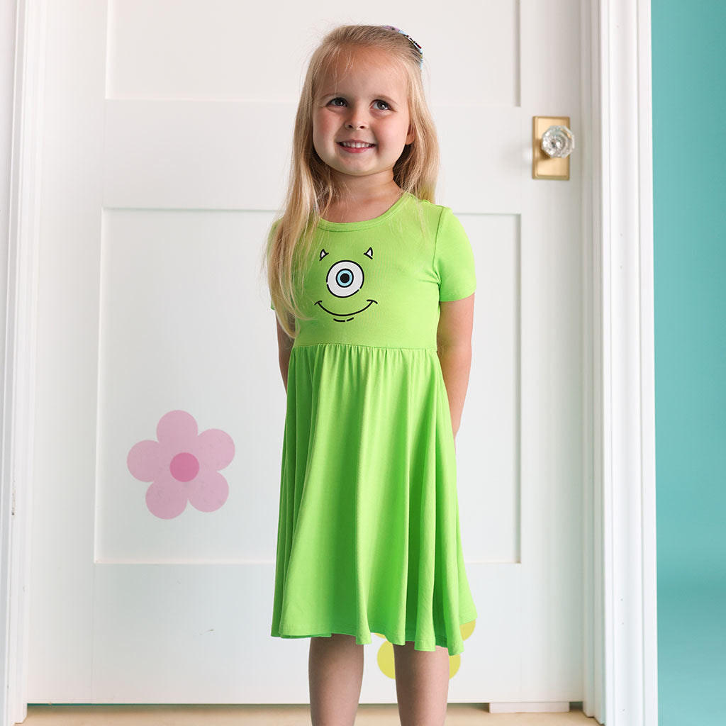 Disney Monsters, Inc. Mike Wazowski Twirl Dress
