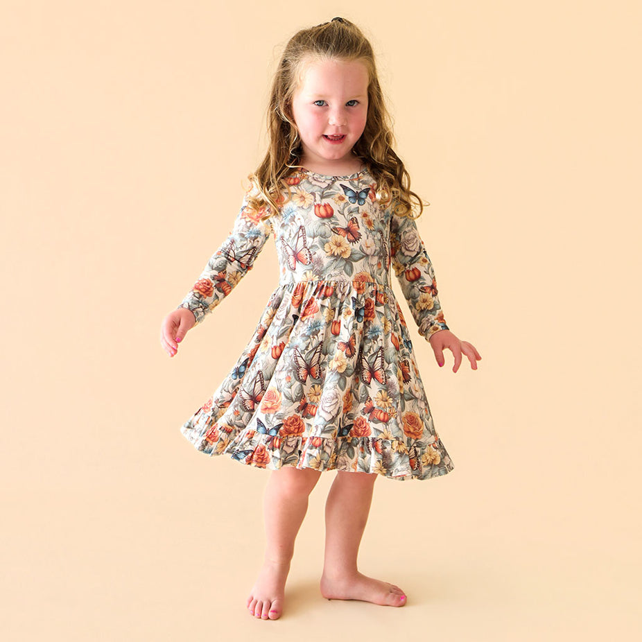 Mariposa Ruffled Twirl Dress