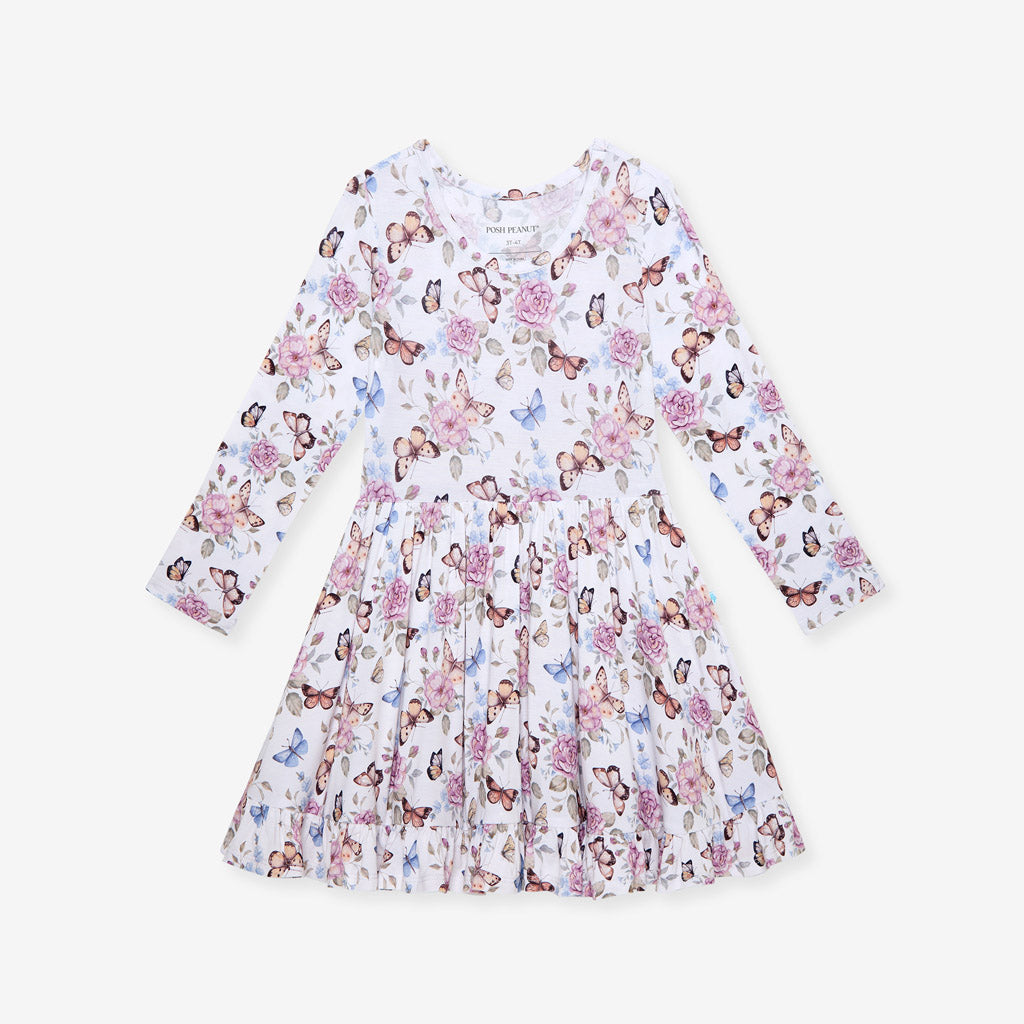 Mariselle Ruffled Twirl Dress