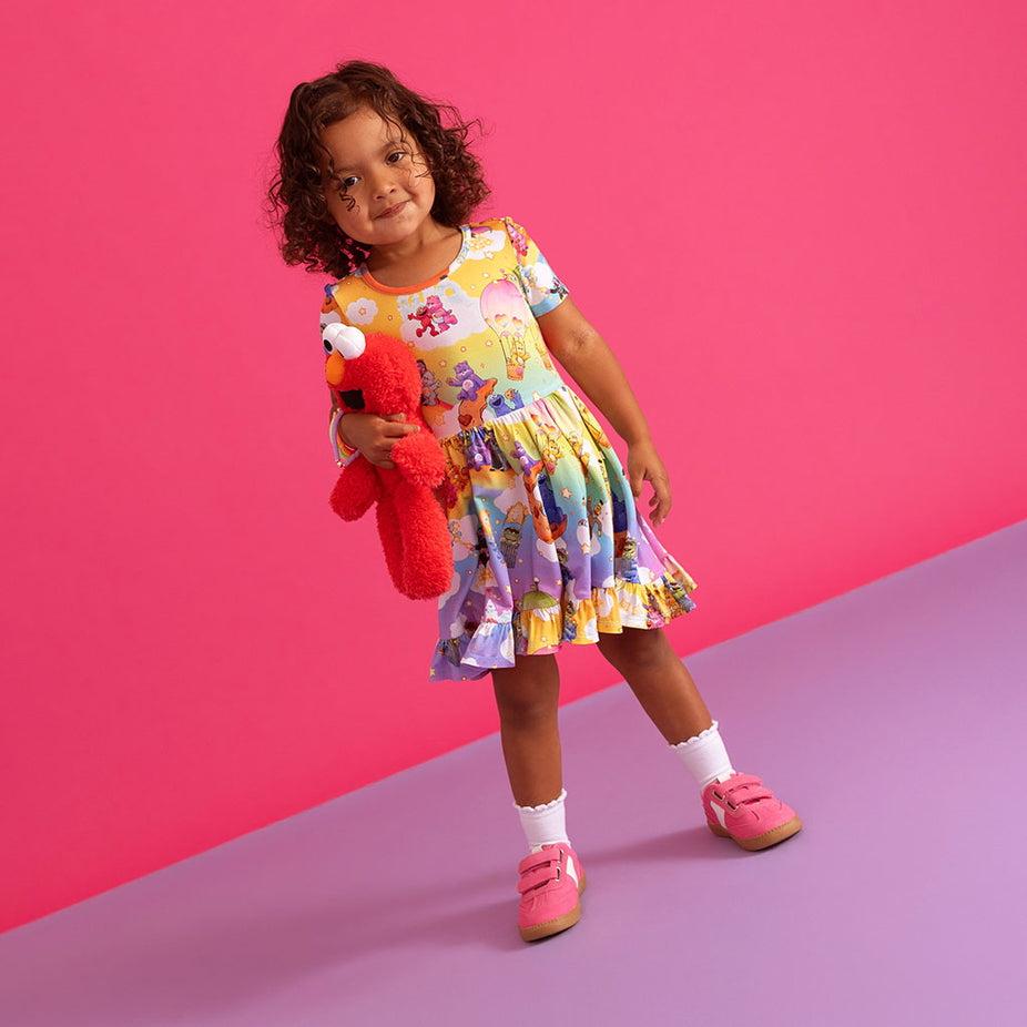 Care Bears™ x Sesame Friends Ruffled Twirl Dress