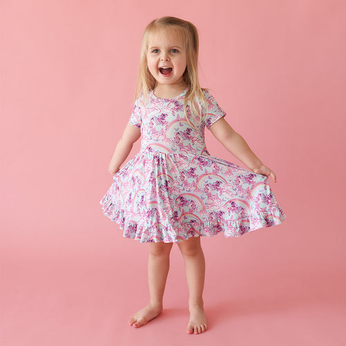 Cosette Ruffled Twirl Dress