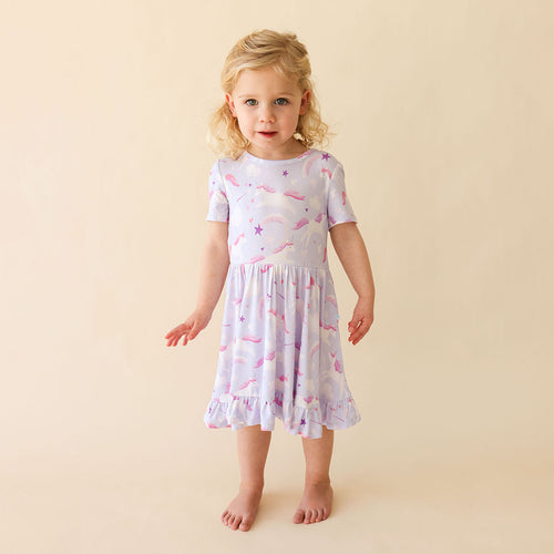 Thea Ruffled Twirl Dress