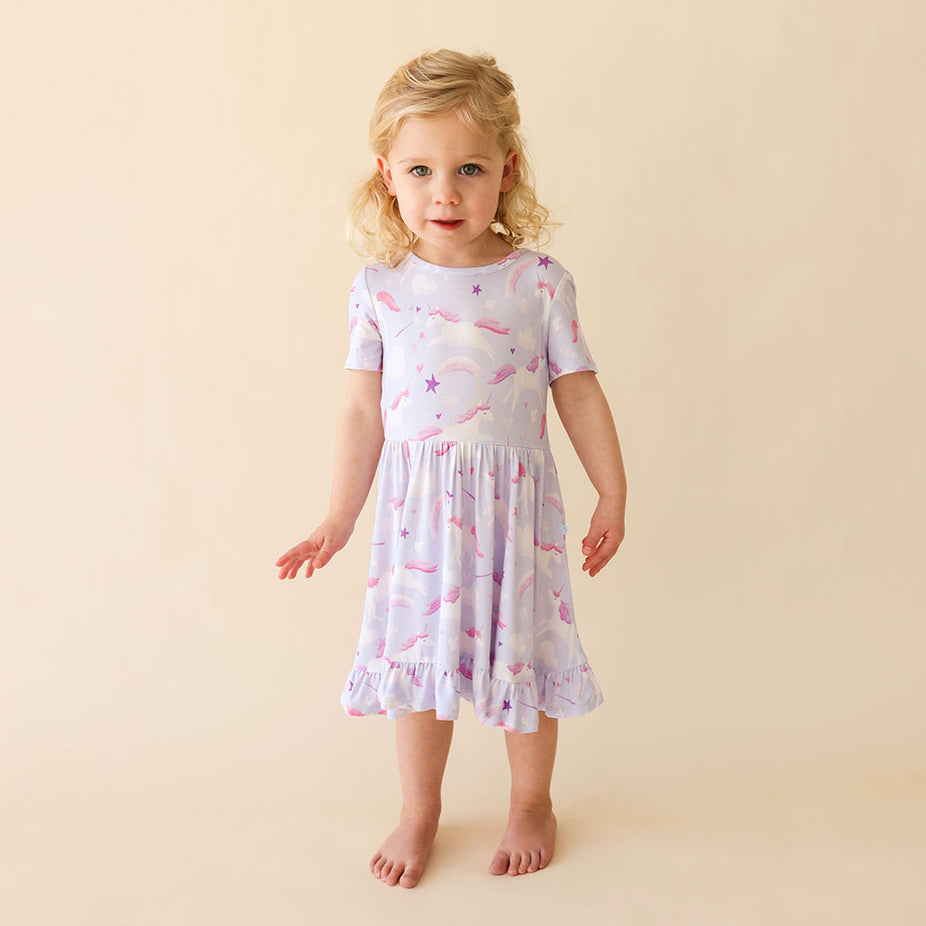 Thea Ruffled Twirl Dress