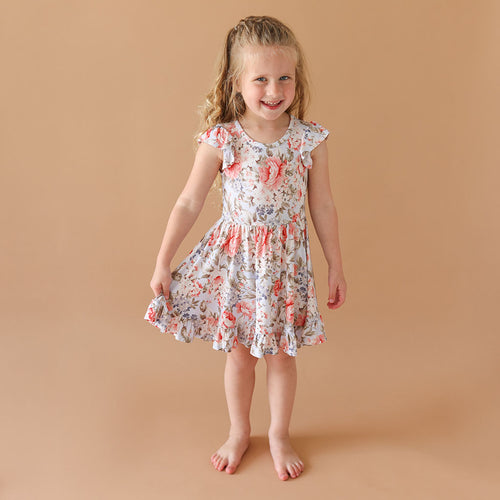 Aviva Ruffled Twirl Dress