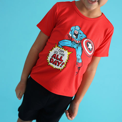 Marvel Captain America Classic Graphic Tee