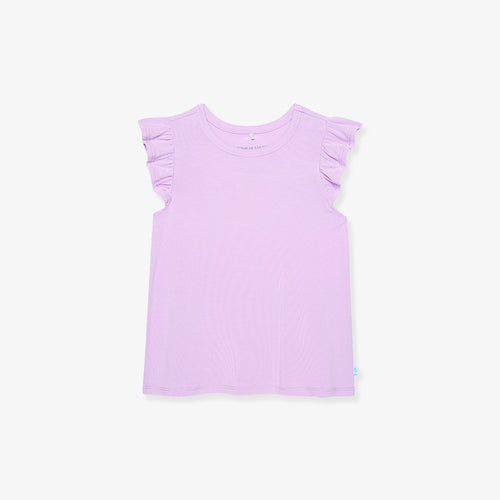 Lavender Haze Ruffled Tee