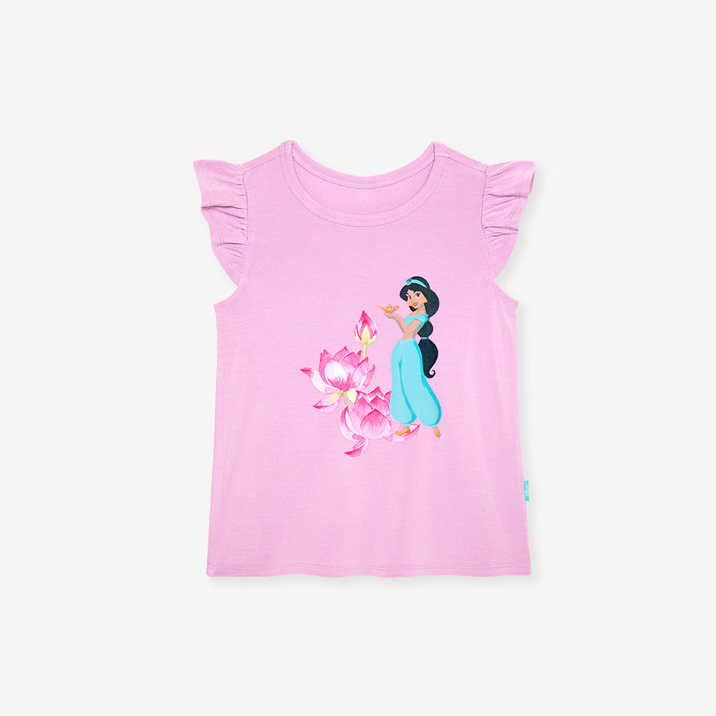 Disney Jasmine Ruffled Graphic Tee