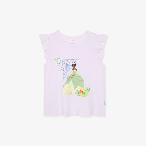 Disney Tiana Ruffled Graphic Tee