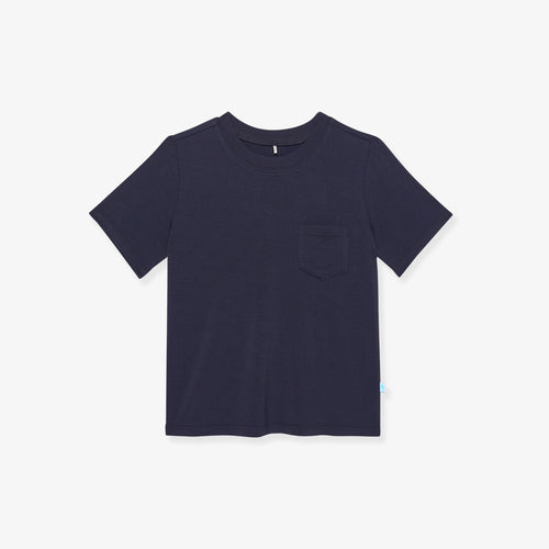 Varsity Navy Pocket Tee