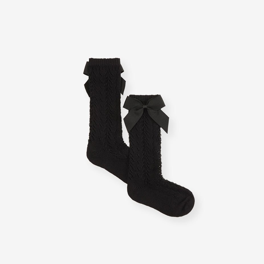 Black Sophia Socks