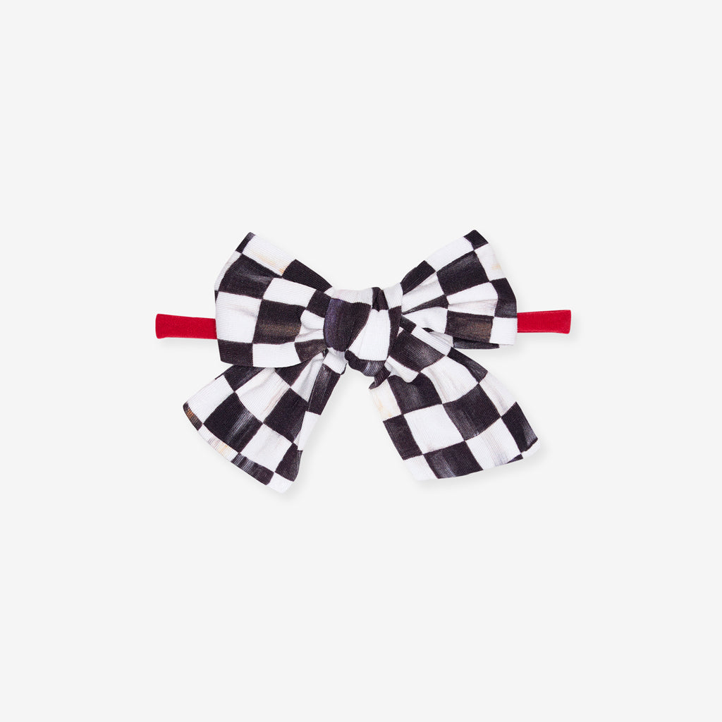 MacKenzie-Childs Courtly Check Nylon Headband