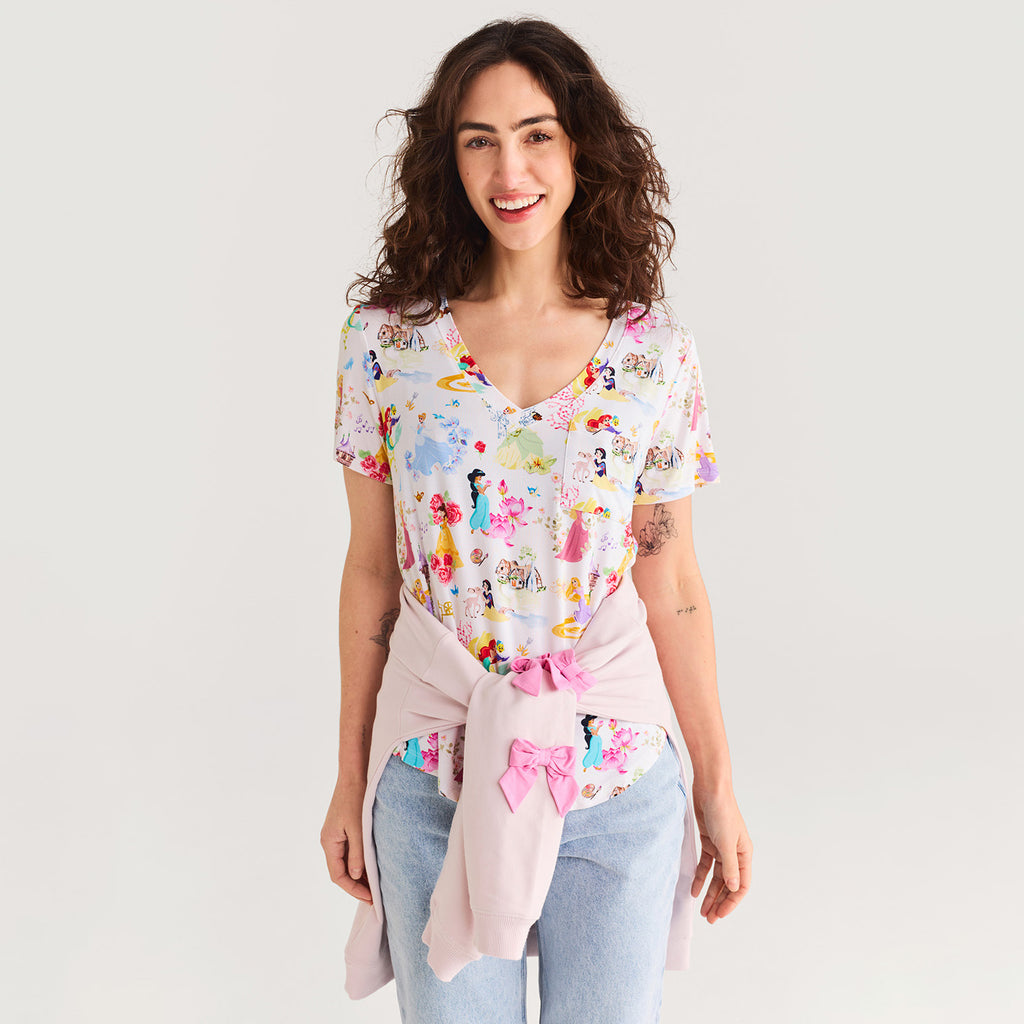 Disney Princess Ball Women's V-Neck Tee
