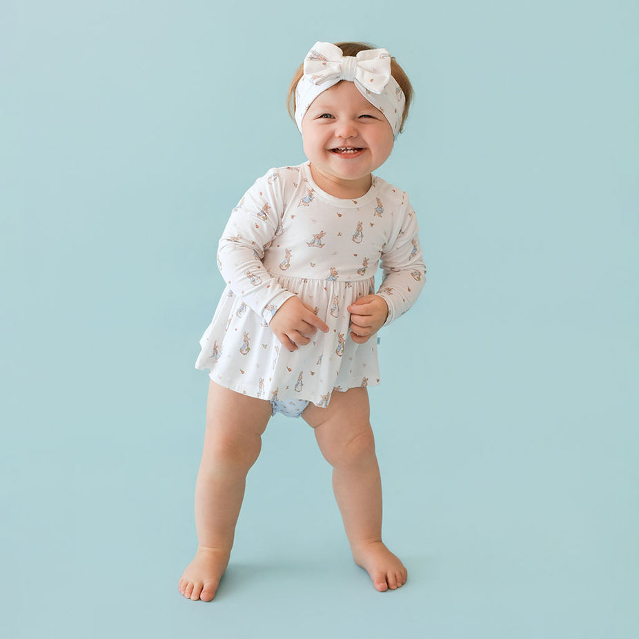Sweet Peter Rabbit™ Peplum Ruffled Bummie Set