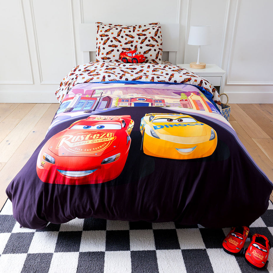 Disney Lightning McQueen Reversible Duvet Cover