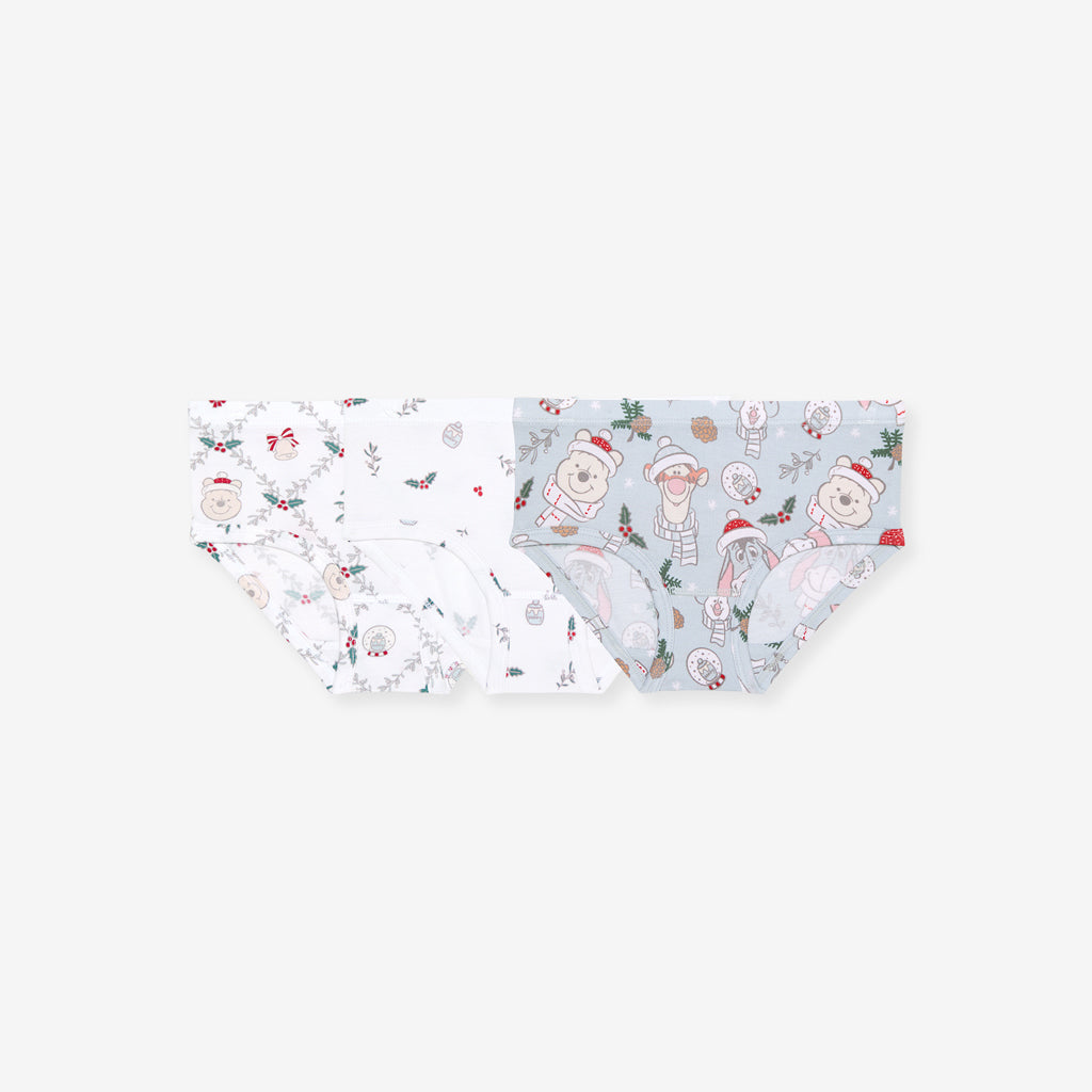 Disney Holiday Pooh Girls' Brief Set