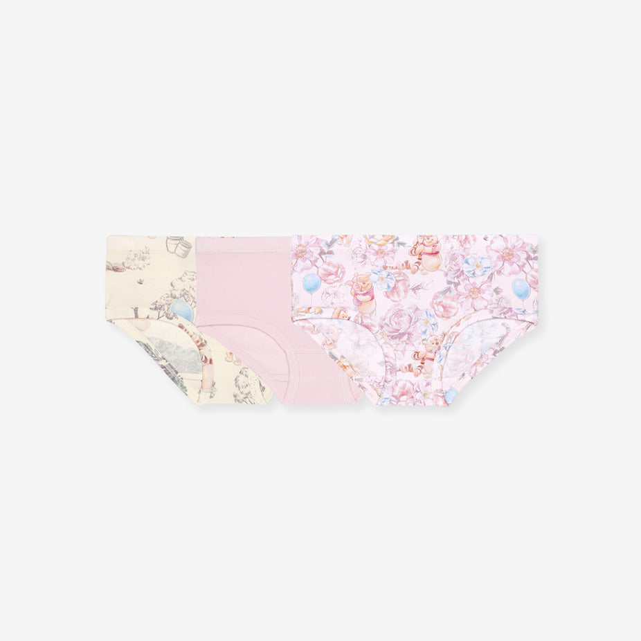Disney Winnie the Pooh Girls' Brief Set
