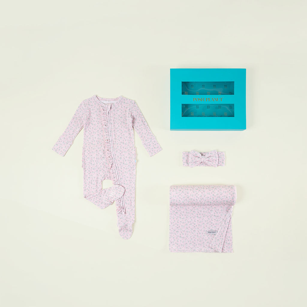 Andina Rose Pointelle Signature Gift Set