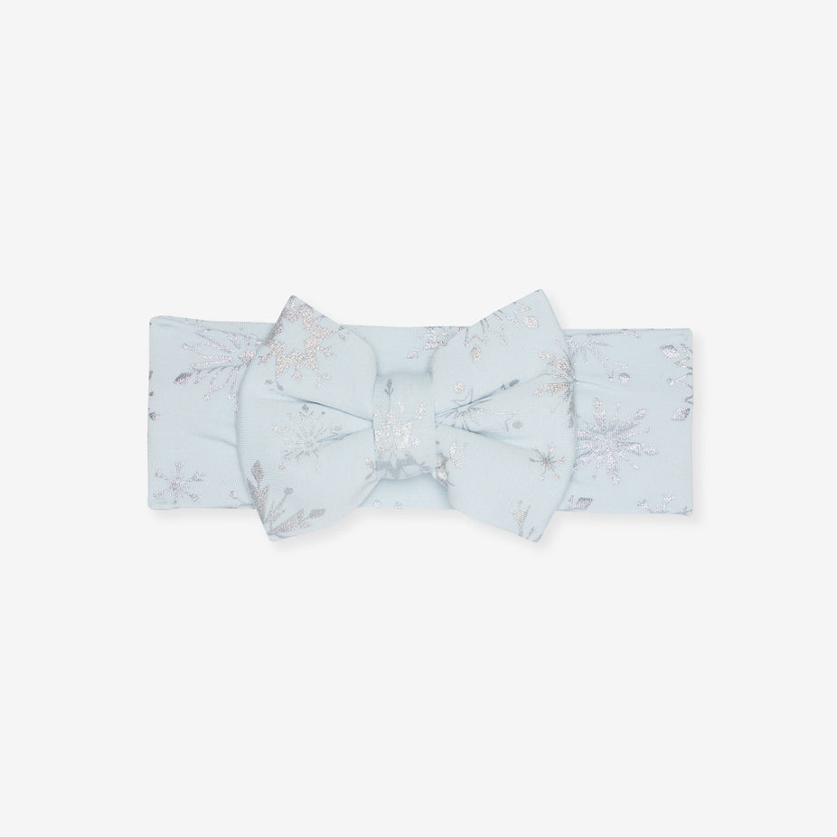 Disney Frozen Snowflakes Luxe Bow Headwrap