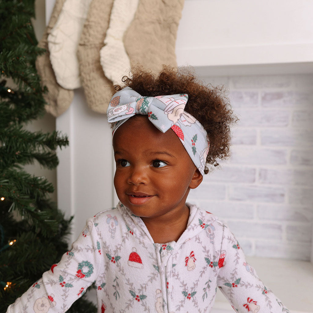 Disney Cozy Pooh & Friends Luxe Bow Headwrap