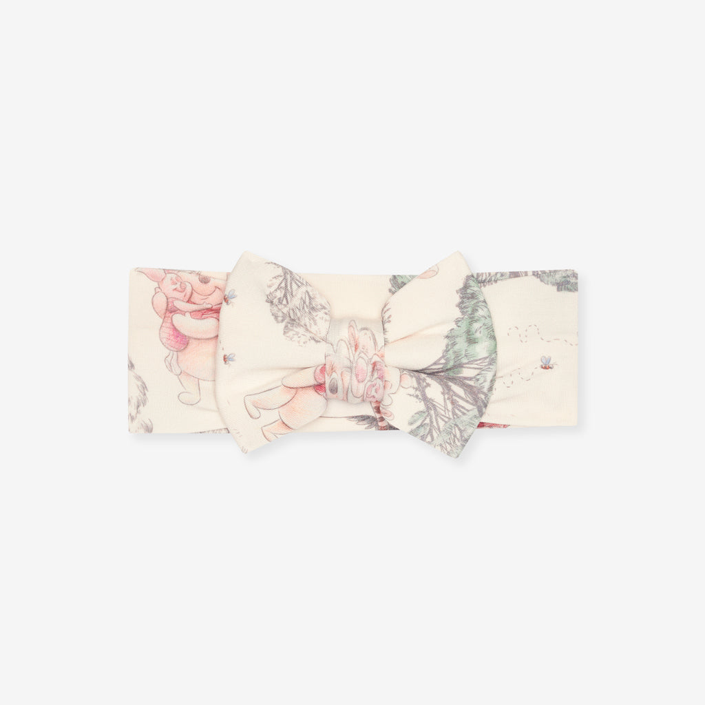 Disney Hundred Acre Wood Luxe Bow Headwrap