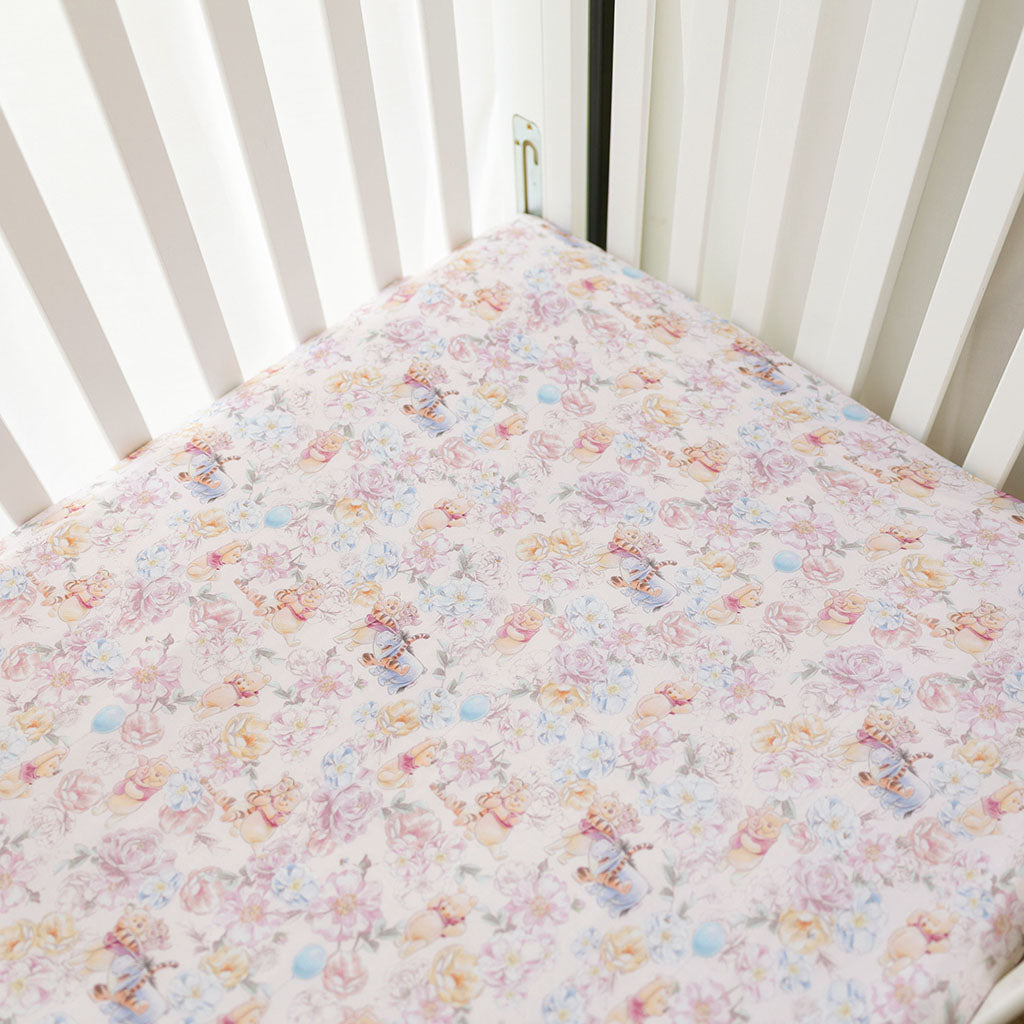 Disney Winnie the Pooh Crib Sheet
