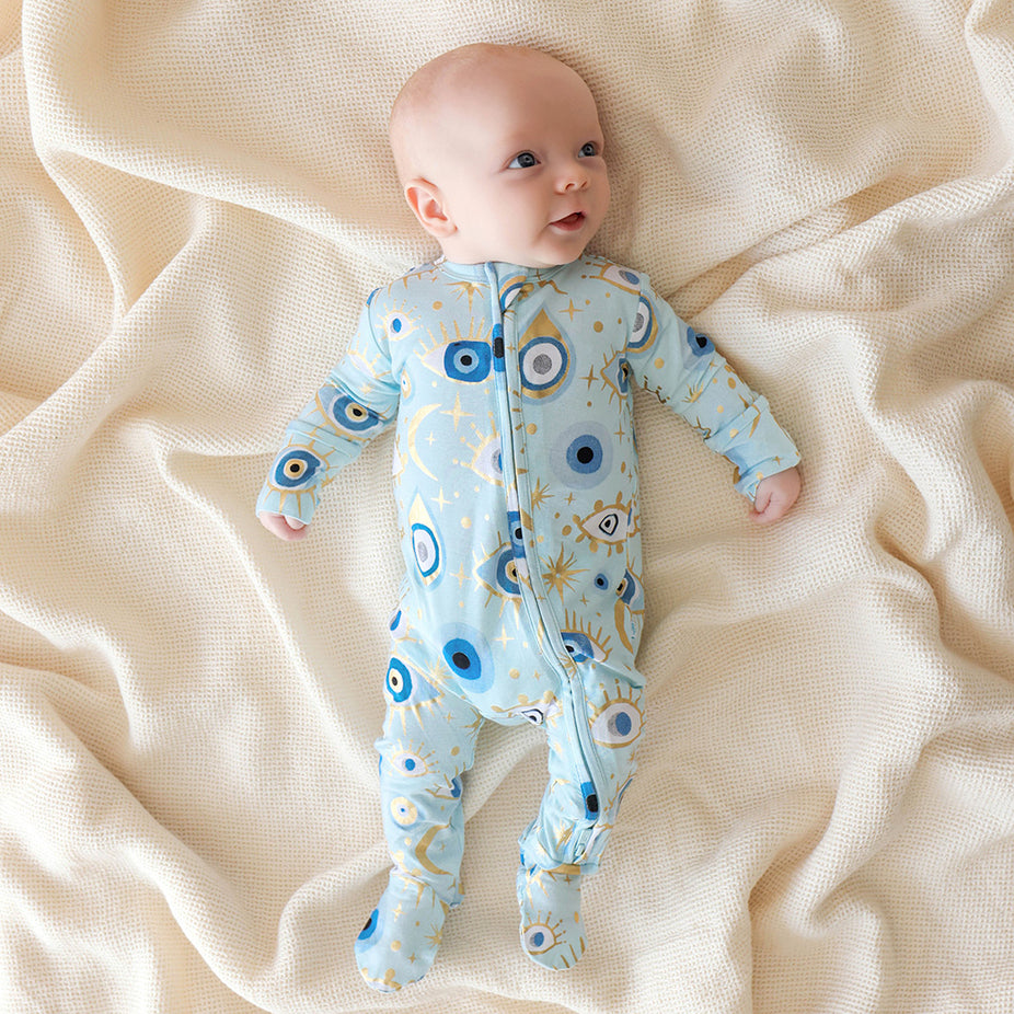 Celestial Fiona Footie Zippered One Piece