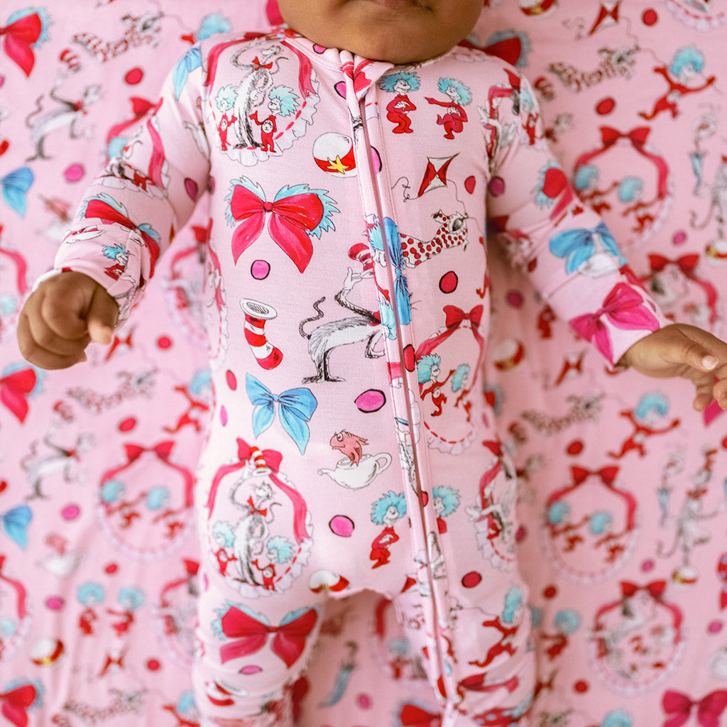 Dr. Seuss Cat in the Hat Bows Convertible One Piece