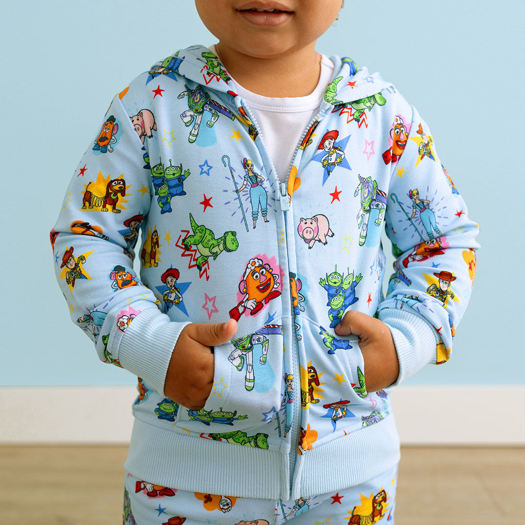 トップス print hoodie 1 toys Character Blue Toddler Hooded Jacket | Disney Toy Story Time