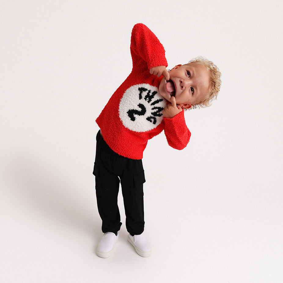Dr. Seuss Thing 2 Cuddle Pullover Sweater