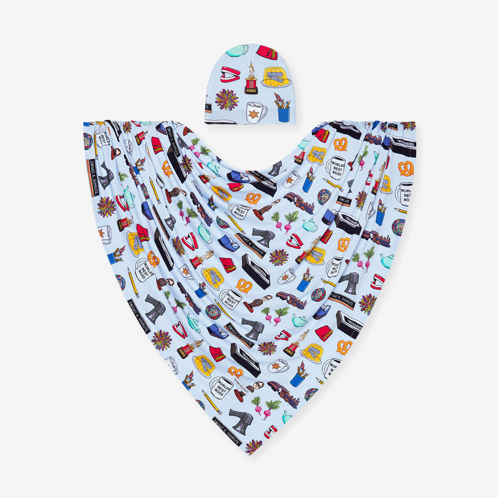 The Office Swaddle Beanie Set