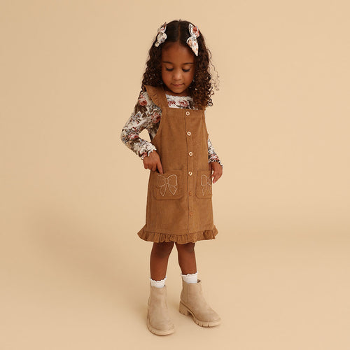 brown dress for little girl Cute Girls Dresses promesa backless dress boho Low color:pink soft double gauze fabric