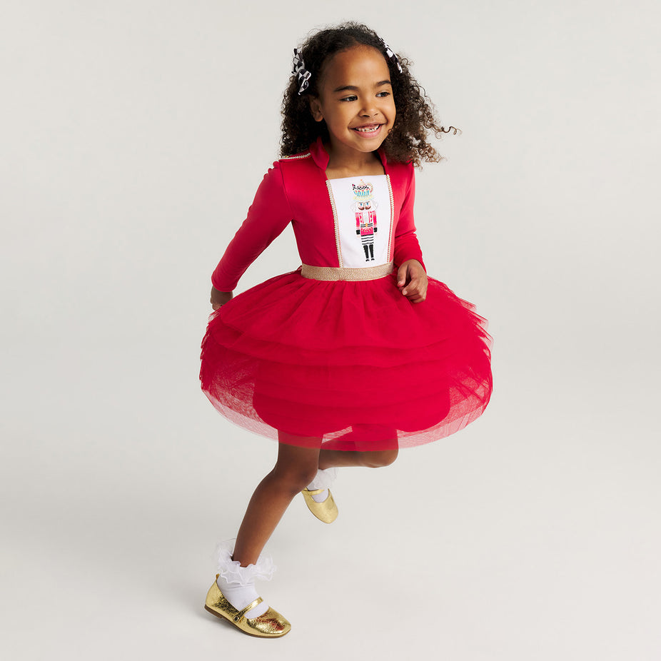 MacKenzie-Childs Nutcracker Velour Tulle Dress