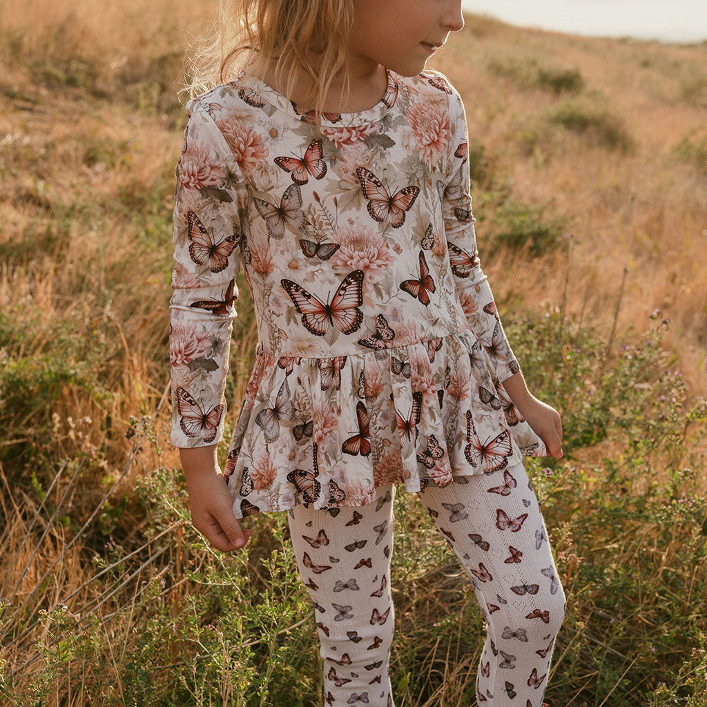 Leanne Long Sleeve Peplum