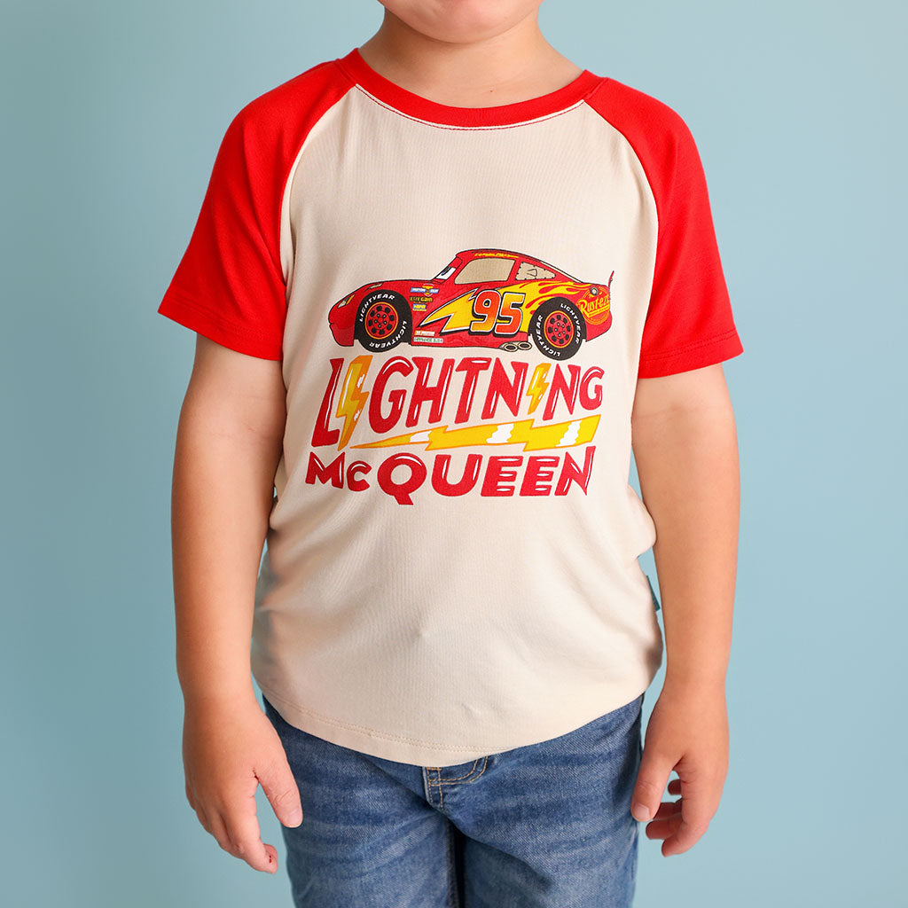 Disney I Am Speed Raglan Tee