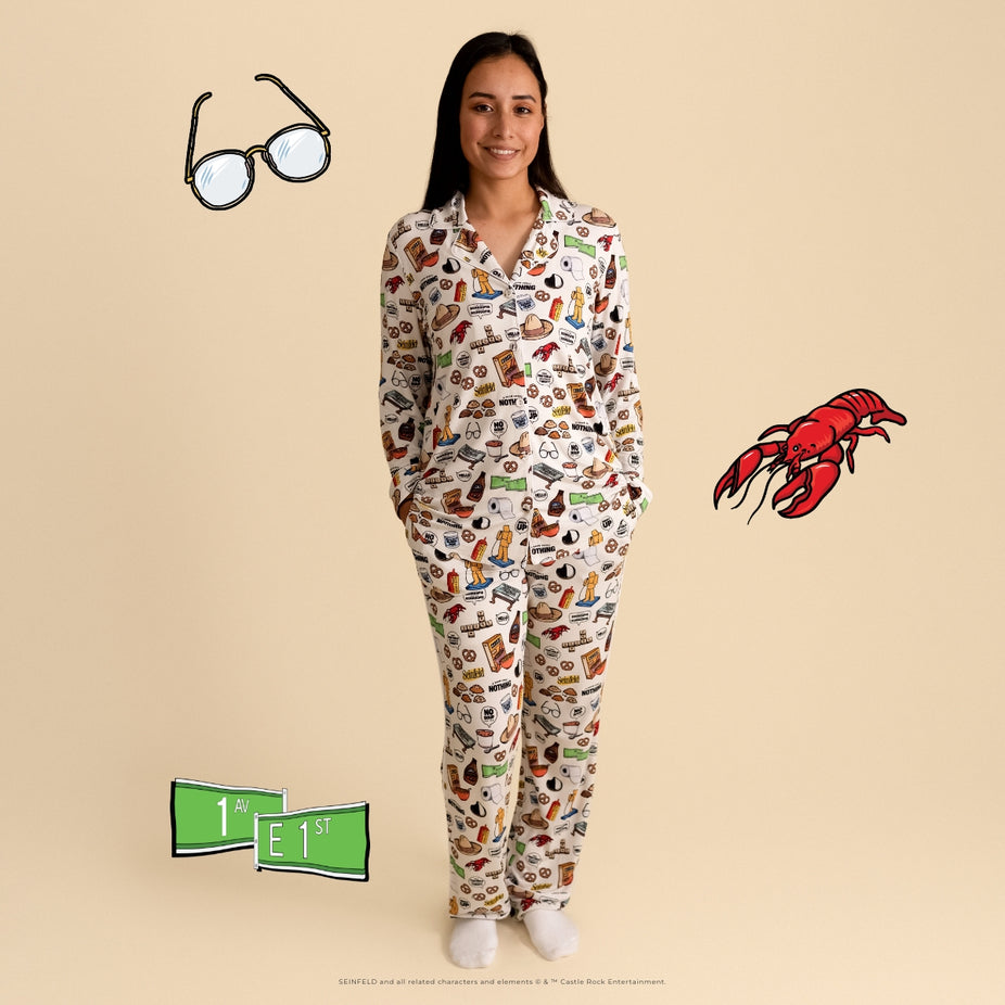 Seinfeld Women's Luxe Pajama Pant Set