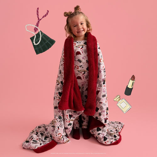 Gossip Girl Luxe Plush Patoo® Blanket