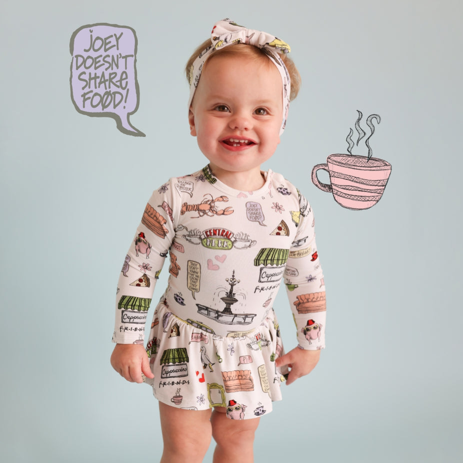 Friends Twirl Skirt Bodysuit Dress