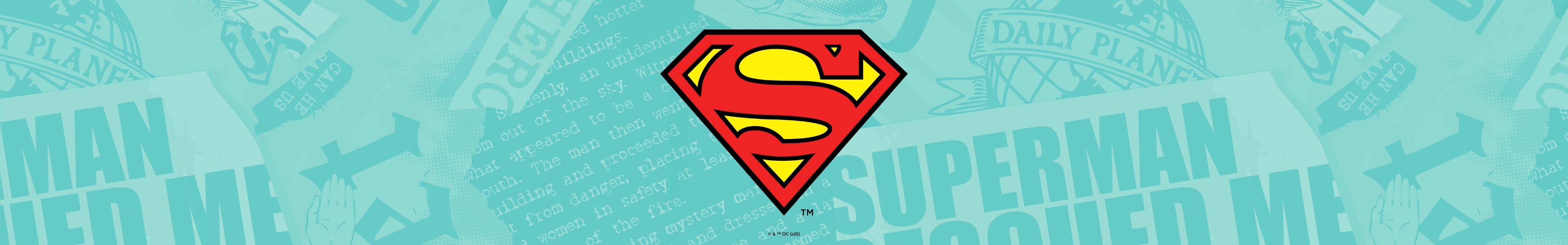 Superman logo, Daily Planet, © & ™ DC (s25)