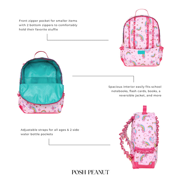 Posh Peanut Barbie - ruffled high quality mini backpack NWT